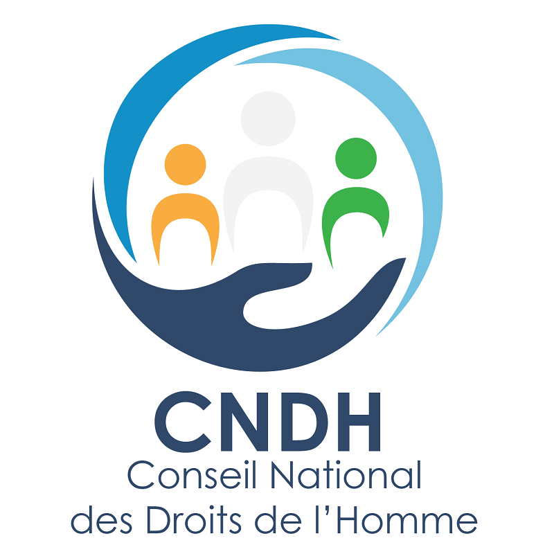 Logo CNDH — Conseil National des Droits de l'Homme