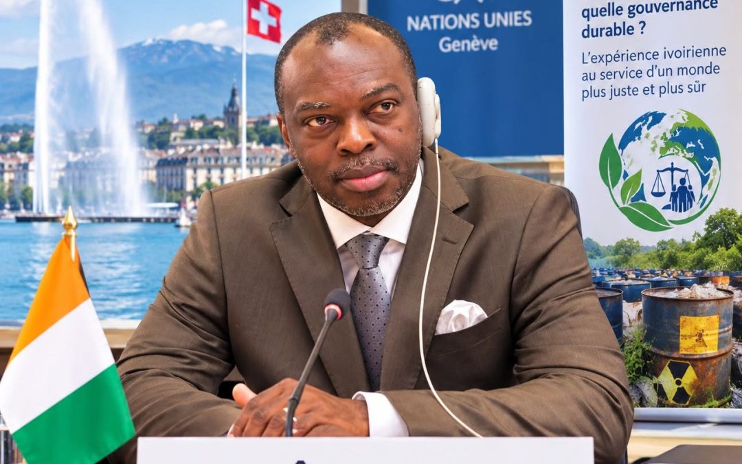 Droits de l’homme et déchets toxiques : Le président du Conseil National des Droits de l&rsquo;Homme , Dr Arnaud Christian Adjelou, présentera l’expérience ivoirienne à Génève